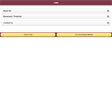 Tablet Screenshot of jaiminsales.net